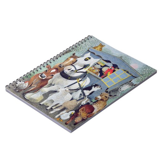 Oom Tom Cobbley en alles Notitieboek (Linkerzijde)