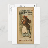 Oom Toms Cabin, Eliza Retro Theater Briefkaart (Voorkant / Achterkant)