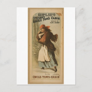 Oom Toms Cabin, Eliza Retro Theater Briefkaart