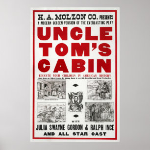 Oom Toms Cabin Film Adaptation Promotion Poster
