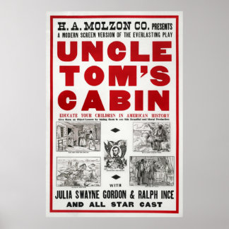 Oom Toms Cabin Film Adaptation Promotion Poster