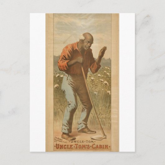 Oom Tom's Cabin,  theater 'oom Tom' Briefkaart (Voorkant)