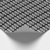 Oom Tony's BBQ Gift Wrapping Paper Cadeaupapier (Hoek)