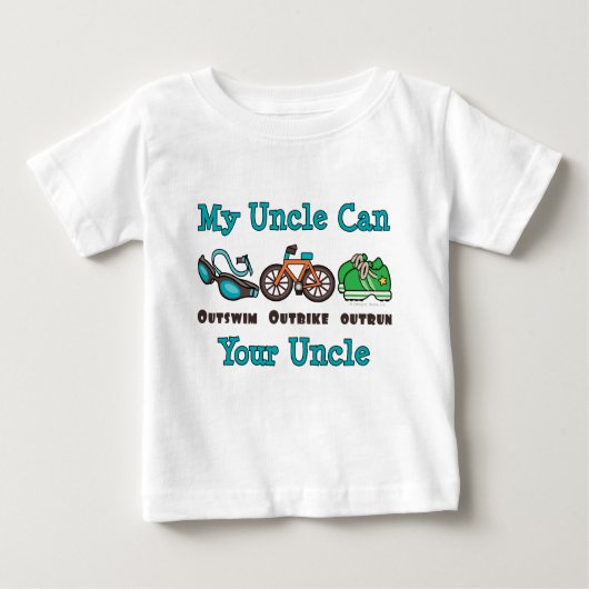 Oom Triathlon Baby Lange hoes T-shirt (Voorkant)