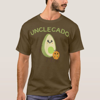 oom vader avocado grappige aankondiging babycado t-shirt