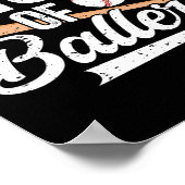 Oom van Ballers Baseball Softball Poster (Hoek)