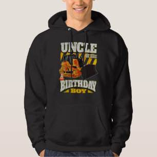 Oom van de Birthday Boy Bulldozer Hoodie