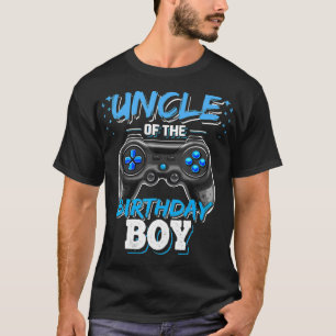 Oom van de Birthday Boy Matching Video Game Birt T-shirt