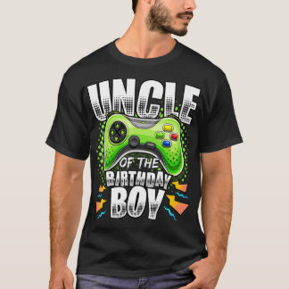 Oom van de Birthday Boy Matching Video Game Birt T-shirt