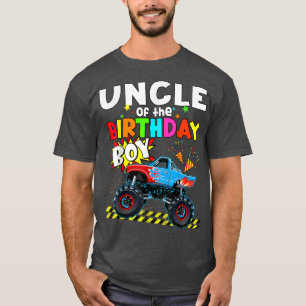 Oom van de Birthday Boy Monster Truck Blaze Car T-shirt
