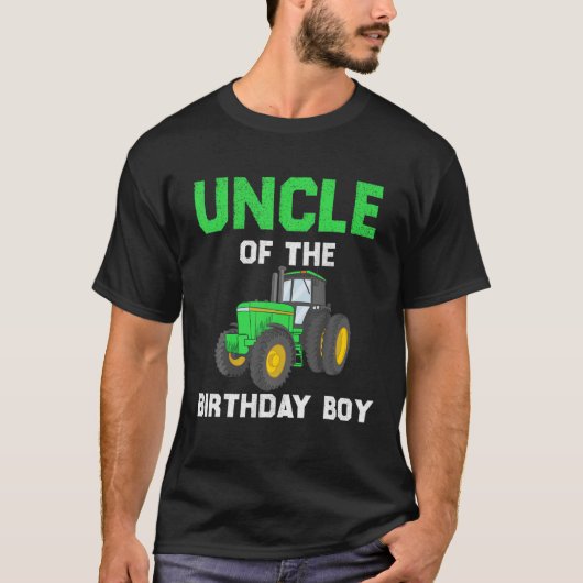 Oom van de  Boerderij Tractor Par T-shirt (Voorkant)