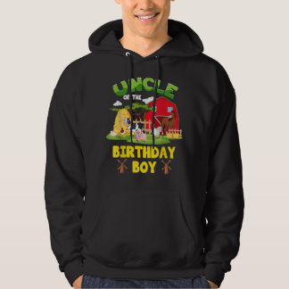 Oom van de boerderij van de Birthday Boy Hoodie