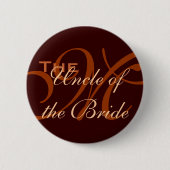 Oom van de Bride Button (Voorkant)