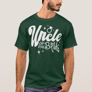 Oom van de bruid voor een oom Uncles T-shirt