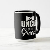 Oom van de bruidegom voor de bruiloft mok (Voorkant rechts)