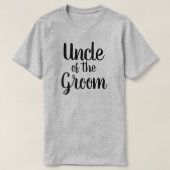 Oom van de Groom T-shirt (Design voorkant)