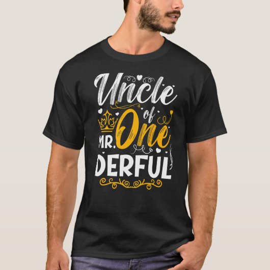 Oom van de heer een vreselijke partij bijpassende  t-shirt (Voorkant)