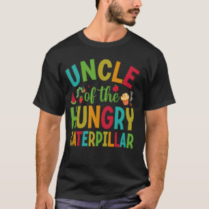 Oom Van De Hongerige Rups Schattige 1e Verjaardag T-shirt