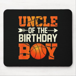 Oom van de jarige basketball vader papa fu muismat