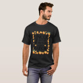 Oom van de Schattigee pompoen in de patch Herfst 1 T-shirt (Voorkant volledig)
