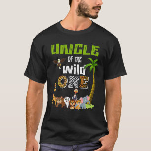 Oom van de Wilde Een dierentuin leek op het eerste T-shirt
