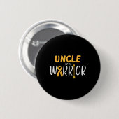 Oom van een krijger jeugd kanker lint Awarene Ronde Button 5,7 Cm (Voorkant /achterkant)