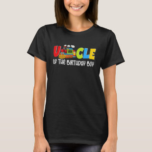 Oom van het Birthday Boy Choo Choo Train Theme P T-shirt