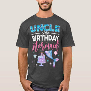 Oom van het meisje van de geboorte, de koningin va t-shirt