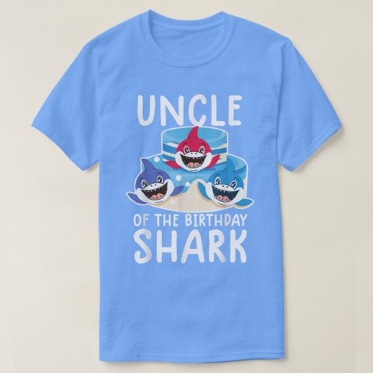Oom van het verjaardagsfeest shirt  (Design voorkant)