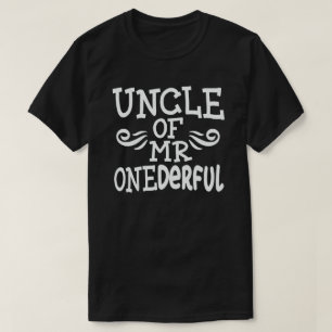 Oom van Onederful 1st Birthday Party Matching T-shirt