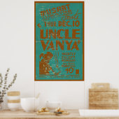 Oom Vanya  Poster theater (Keuken)