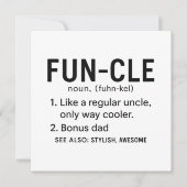 oom-verjaardagsspier kaart (Voorkant)