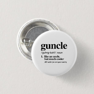 Oom/verzorger Definitie Ronde Button 3,2 Cm