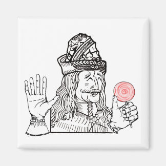 Oom Vlad heeft een lolly Magneet