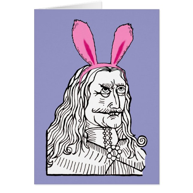 Oom Vlad met bunny oren (Voorkant)