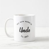 Oom voor de eerste keer oom koffiemok (Links)