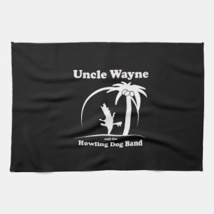 Oom Wayne en de Howling Dog Band Towel Theedoek