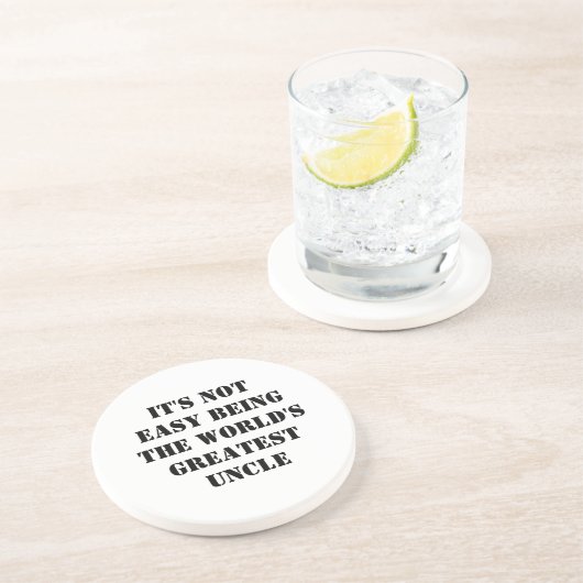 oom zandsteen onderzetter (Zijkant)