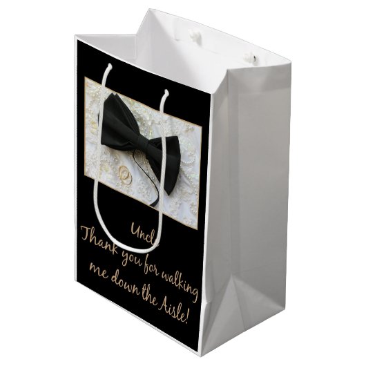 OomBedankt voor het aflopen van Aisle Medium Cadeauzakje (Voorkant Gekanteld)