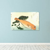 Oomon-hata & Shiro-amadai - Hiroshige's Fish Print (Insitu (Houten vloer))