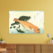 Oomon-hata & Shiro-amadai - Hiroshige's Fish Print (Insitu (Woonkamer))