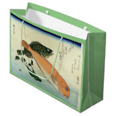Oomon-hata & Shiro-amadai - Hiroshige's Fish Print Groot Cadeauzakje (Voorkant Gekanteld)