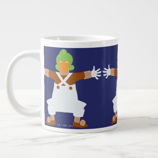 Oompa Loompa Armen Uit Grote Koffiekop (Links)