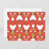 Oompa Loompa Dancing Pattern Briefkaart (Voorkant / Achterkant)