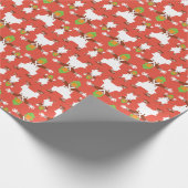 Oompa Loompa Dancing Pattern Cadeaupapier (Hoek)