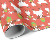 Oompa Loompa Dancing Pattern Cadeaupapier (Rol Hoek)