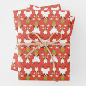 Oompa Loompa Dancing Pattern Inpakpapier Vel (In situ)