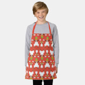 Oompa Loompa Dancing Pattern Schort (Gedragen)