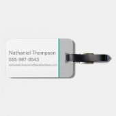 Oompa Loompa Hair Graphic Bagagelabel (Achterkant horizontaal)