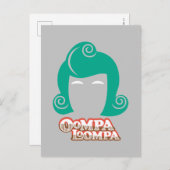 Oompa Loompa Hair Graphic Briefkaart (Voorkant / Achterkant)
